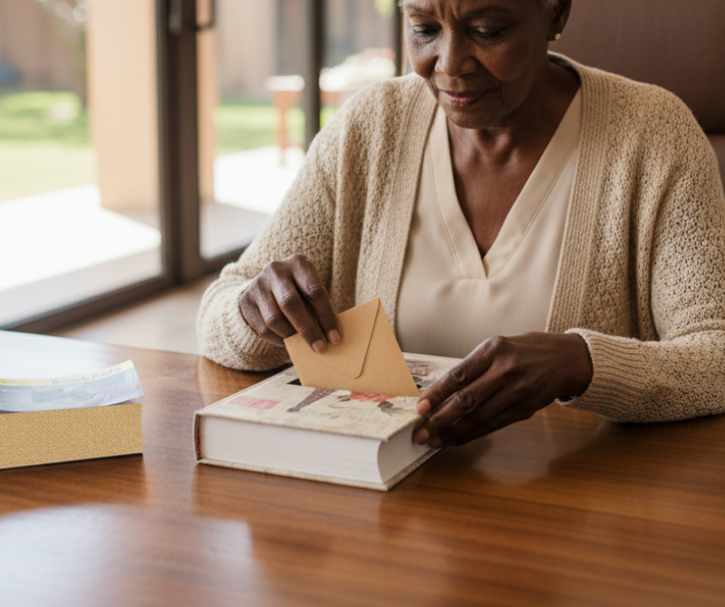 Book‑Style Hidden Storage Box – Small / Medium / X‑Large